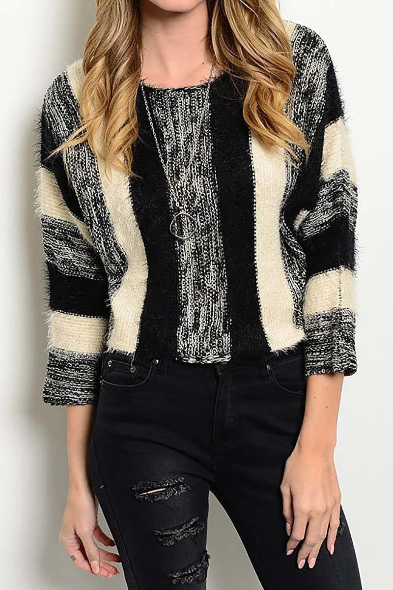 Cropped Sweater Top! Last One!!