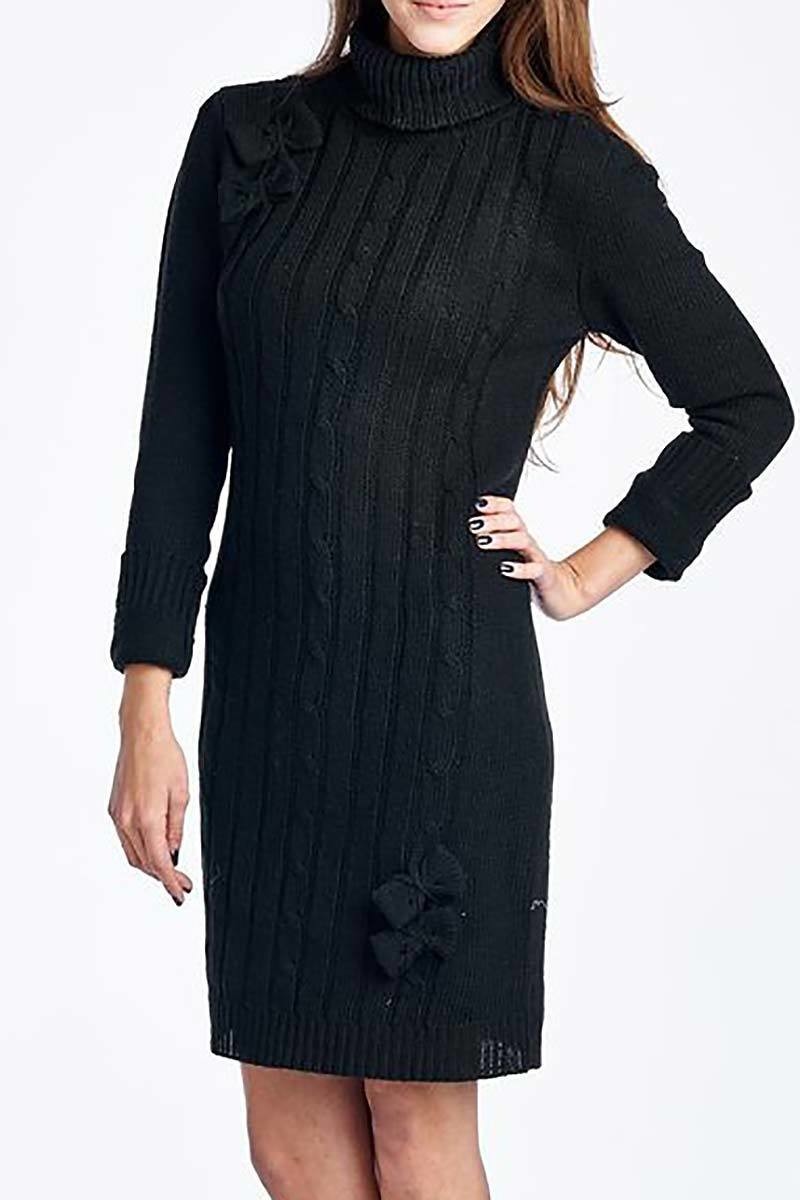 Heavy Knit Winter Dress - Ume Boutique Heavy Knit Winter Dress - Ume Boutique